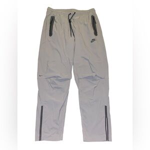 Nike Gray Sweatpants with Black Accents